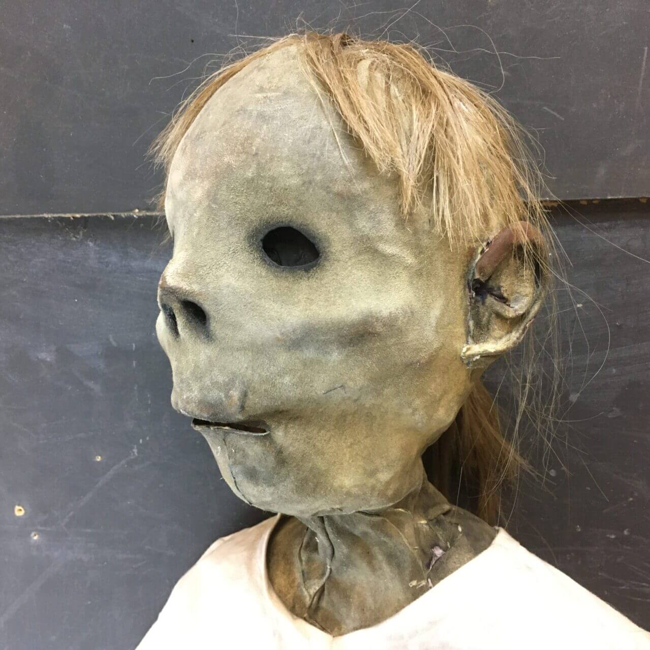 mummified puppet